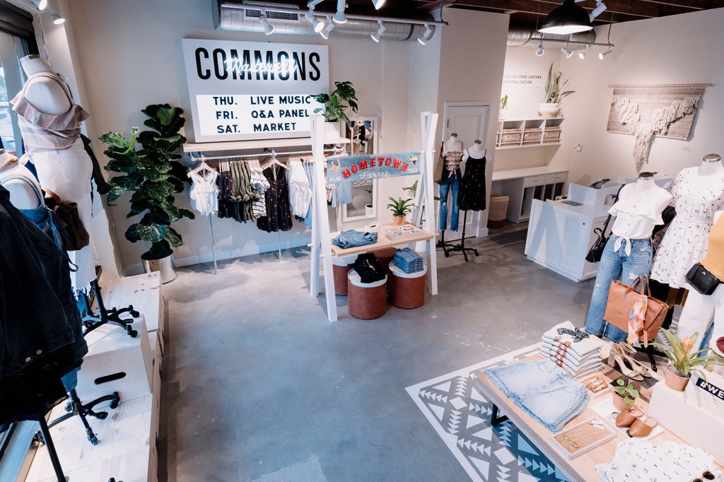 travis burnham madewell store design