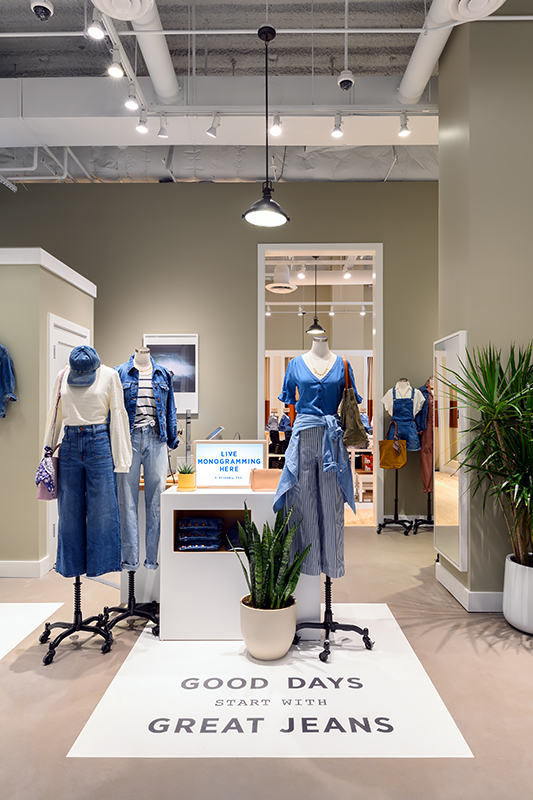 travis burnham madewell store design