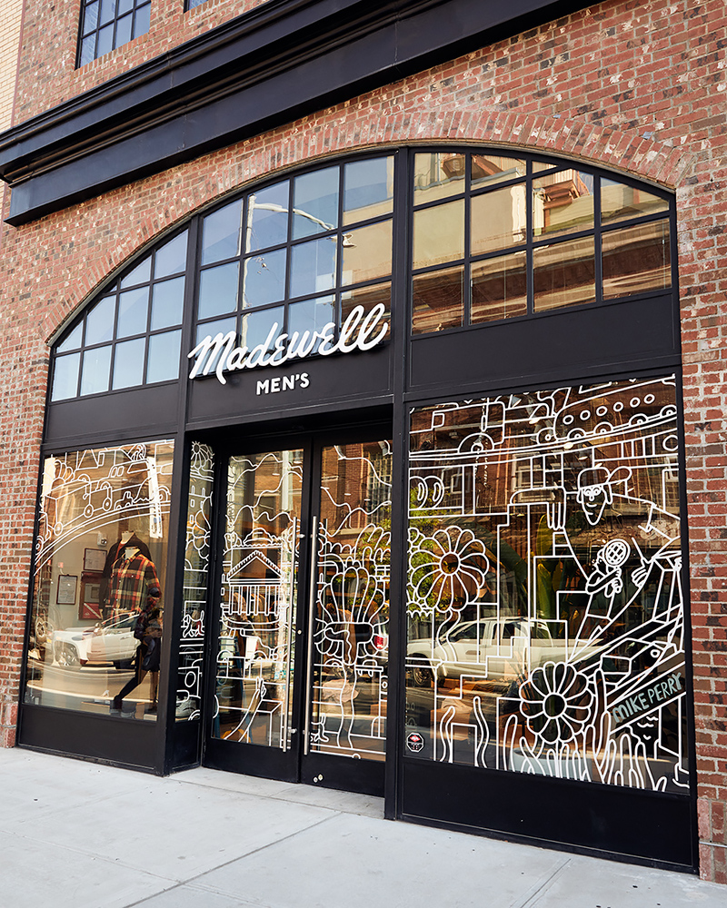 travis burnham madewell store design