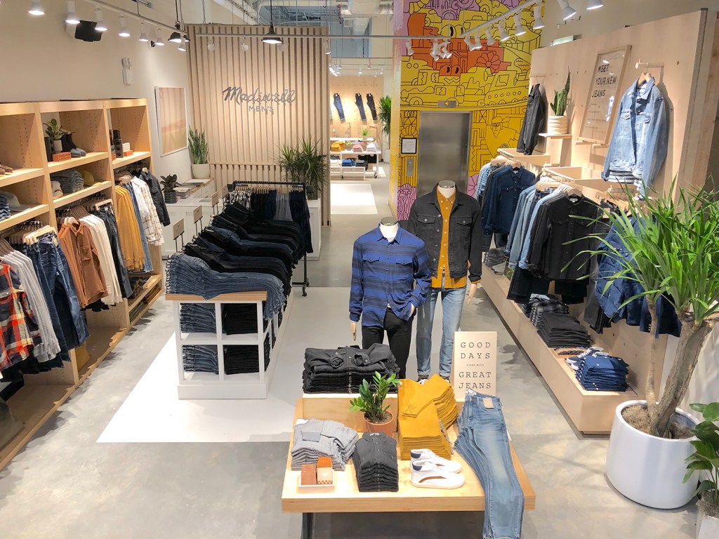 travis burnham madewell store design