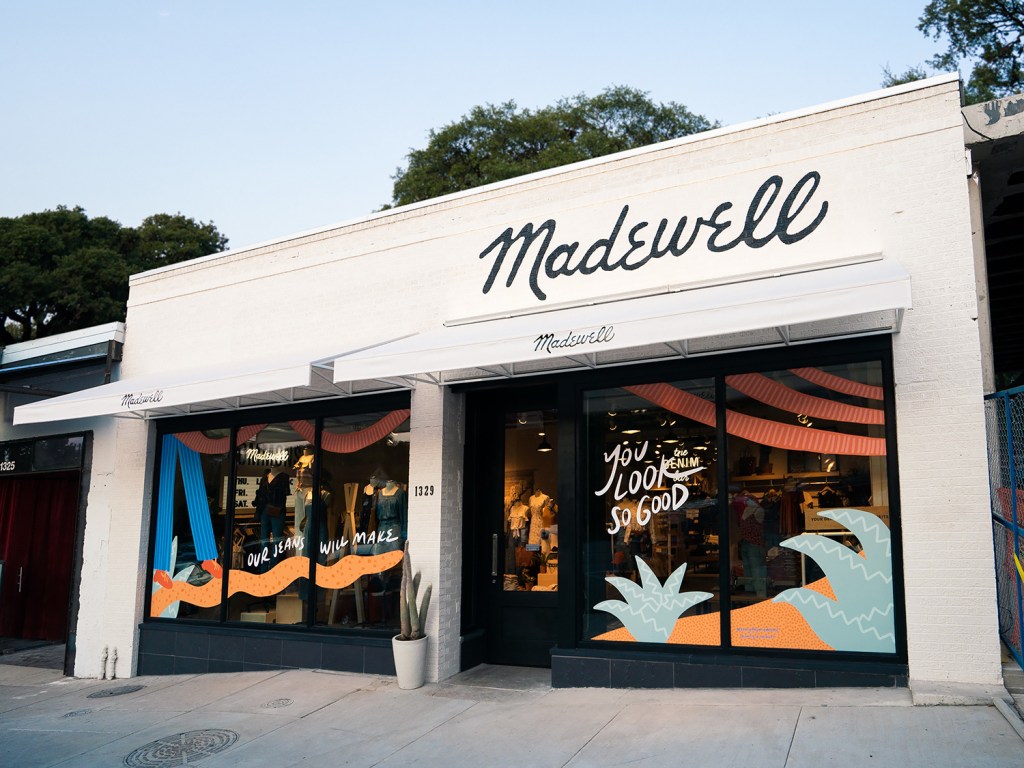 travis burnham madewell store design